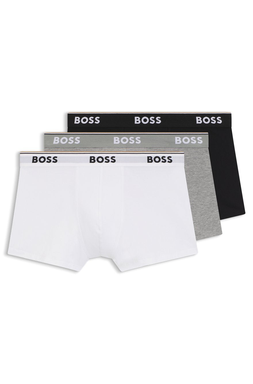 BOSS 3-Pack Stretch Cotton Trunks