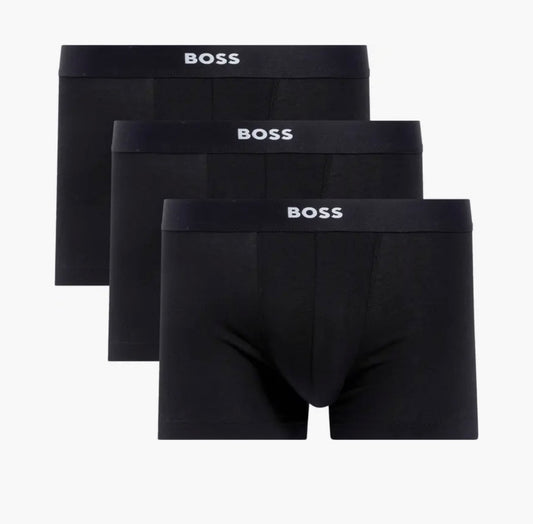 BOSS 3-Pack Stretch Cotton Boxer Briefs