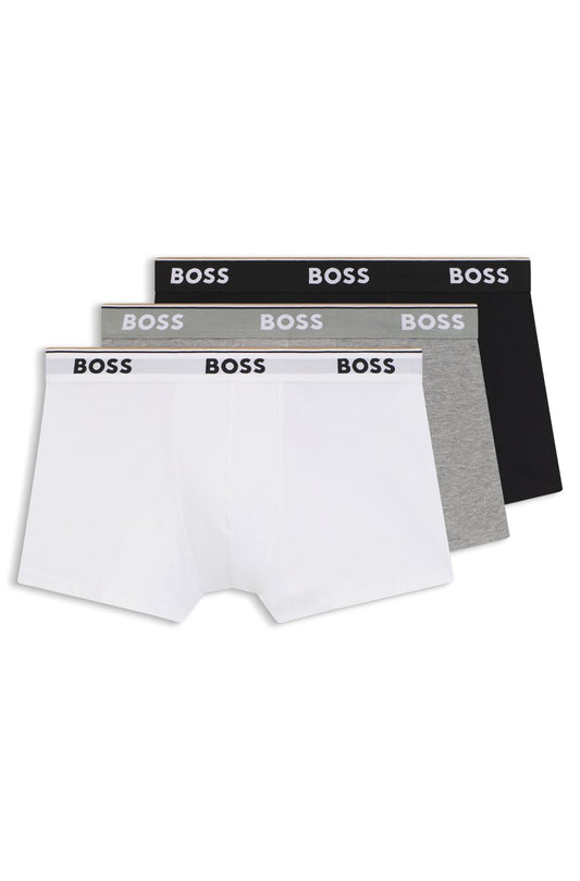 BOSS 3-Pack Stretch Cotton Trunks