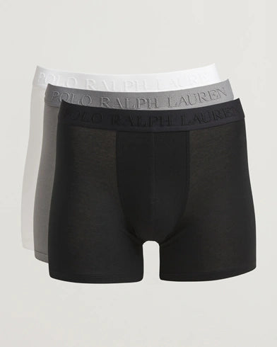 Polo Ralph Lauren 3-Pack Stretch Cotton Boxer Briefs