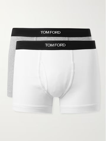 Tom Ford Stretch-Cotton Boxer Briefs (2-pack)